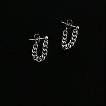 Load image into Gallery viewer, Japan and South Korea Harajuku Cool E-girl Girl Cross Chain Pendant Earrings For Women Men Bff Street Hip Hop Jewelry