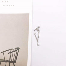 Load image into Gallery viewer, Japan and South Korea Harajuku Cool E-girl Girl Cross Chain Pendant Earrings For Women Men Bff Street Hip Hop Jewelry
