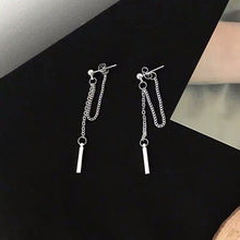 Load image into Gallery viewer, Japan and South Korea Harajuku Cool E-girl Girl Cross Chain Pendant Earrings For Women Men Bff Street Hip Hop Jewelry
